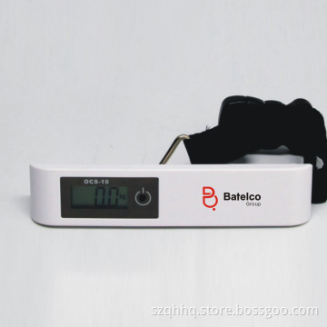 Qh 110lbs Luggage Scale with Temperature Sensor and Tare Function Without Backlight, Gift for Traveler